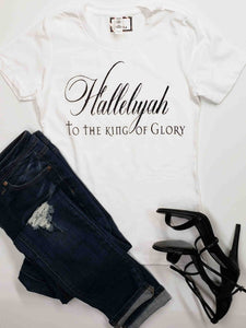 Hallelujah to the king of glory